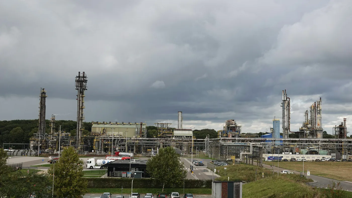 Chemiepark Chemelot bij Geleen